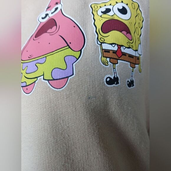 Nickelodeon Spongbob Hoodie Large Back Patch Size XL - Picture 5 of 9